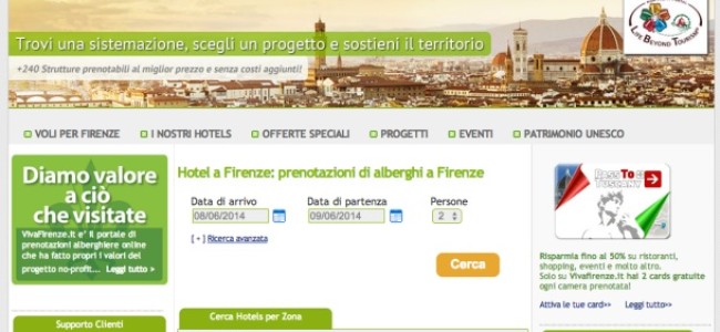 VivaFirenze: prenoti una vacanza a Firenze e aiuti la cultura