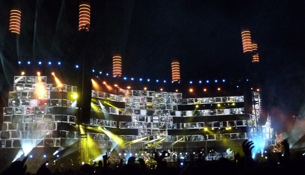 Muse Tour 2013: palco