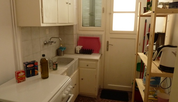 cucina appartamento ad atene