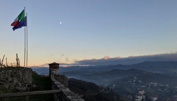 vista dal Forte di Gavi
