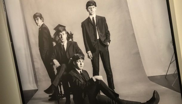 astrid kirchherr with the beatles