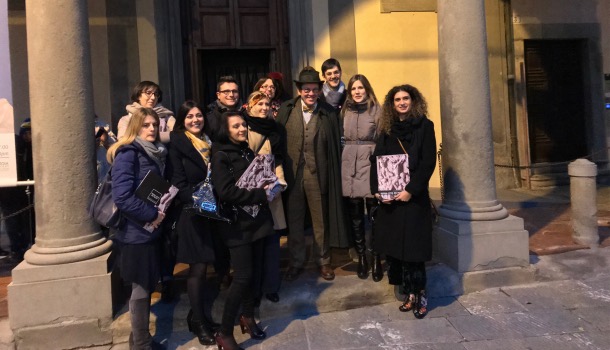 philippe daverio e i ragazzi del fai pistoia