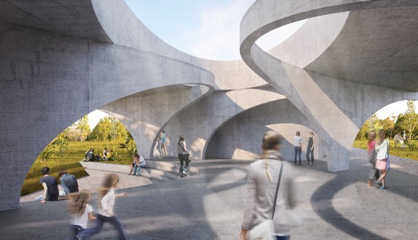 parco labiomista a genk nel limburgo