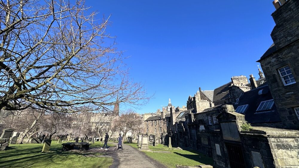 Cimitero Greyfriars Kyrkyard