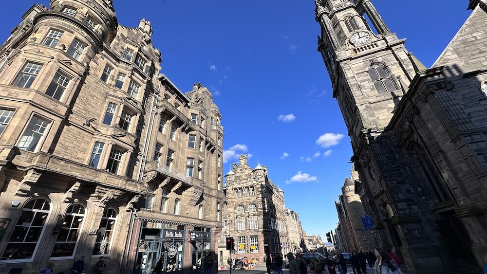 the royal mile ad edimburgo